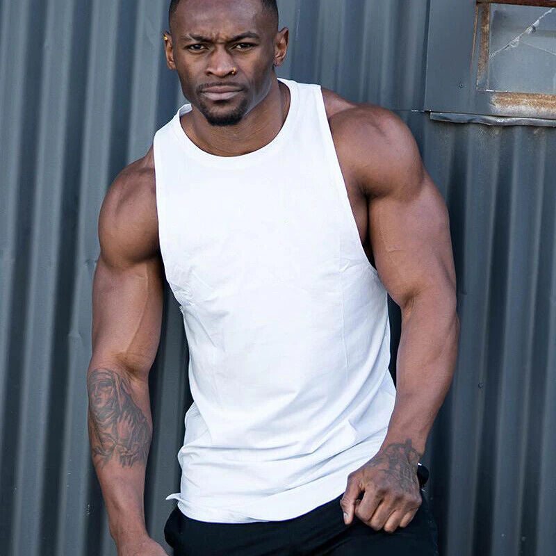 Gym Stringer - Men'S Tank Top for Bodybuilding and Fitness - Stringer Sports