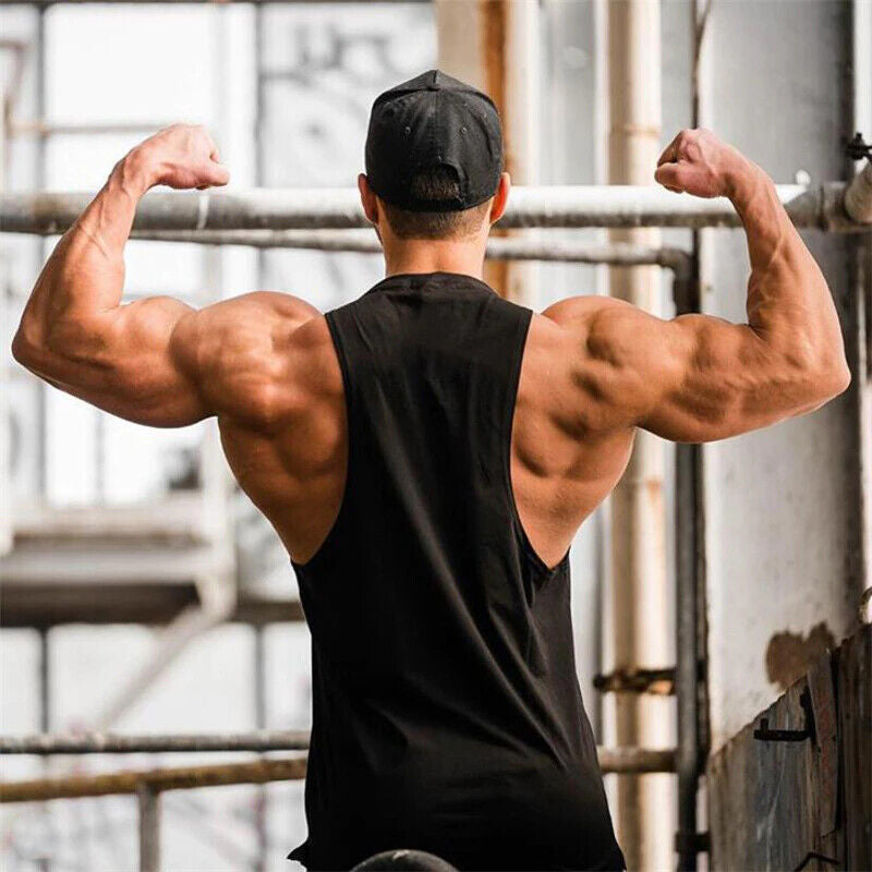 Gym Stringer - Men'S Tank Top for Bodybuilding and Fitness - Stringer Sports